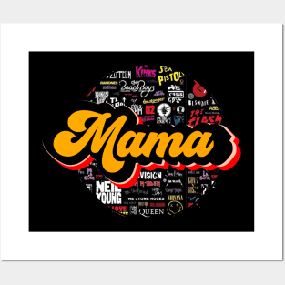 Rock Mama Posters and Art